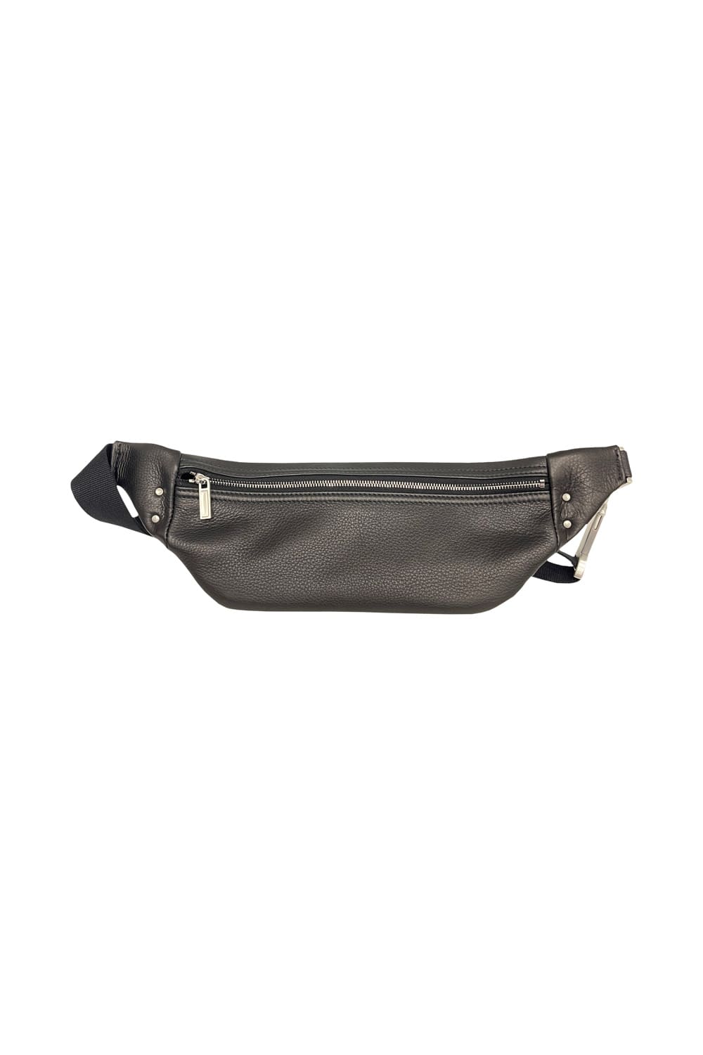Rick Owens Geo Mumbag Fanny Pack In Black