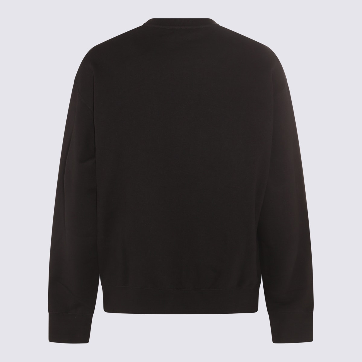 Shop Jil Sander Black Cotton Sweatshirt