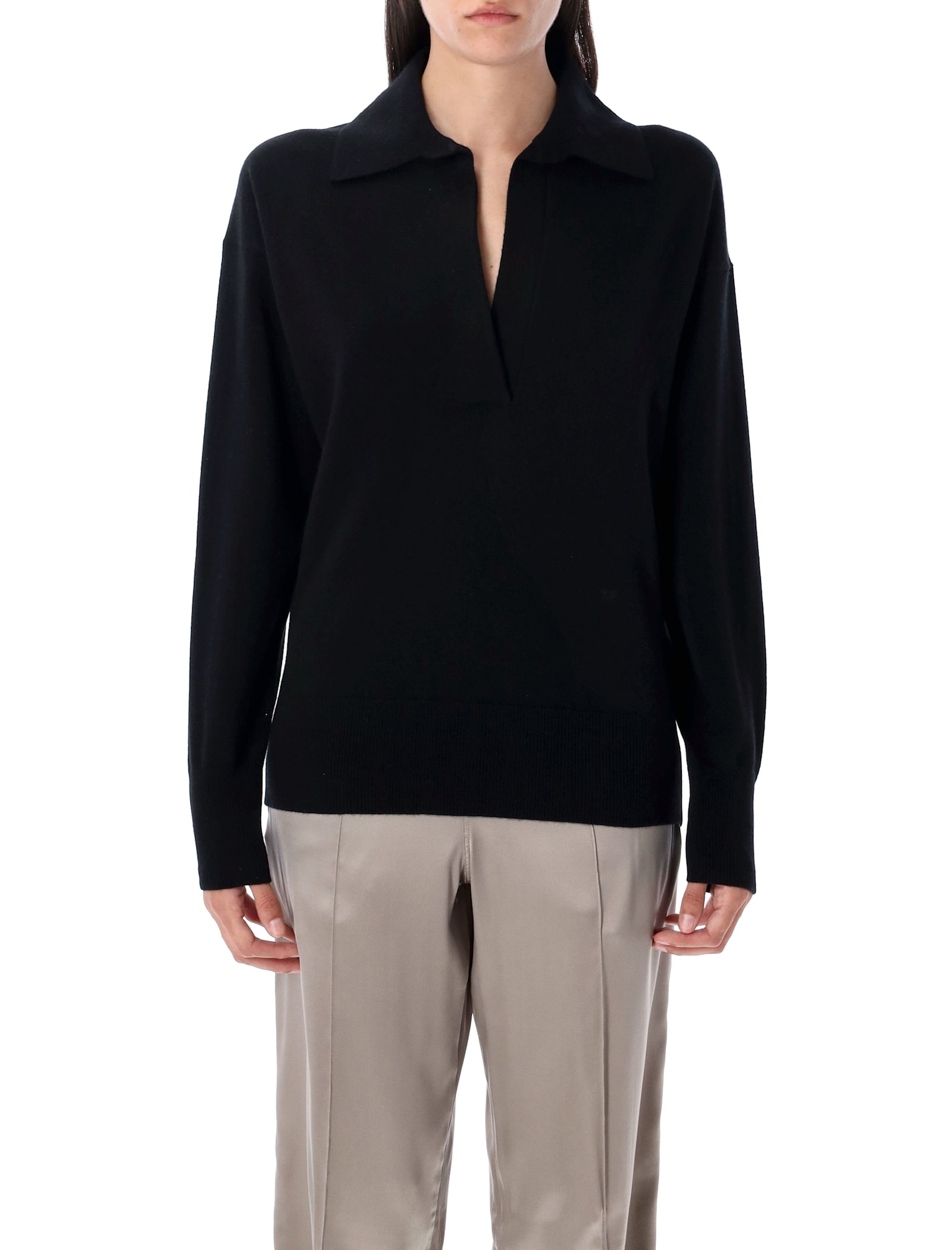 Tom Ford Poor Shirt In Cashmere In Black