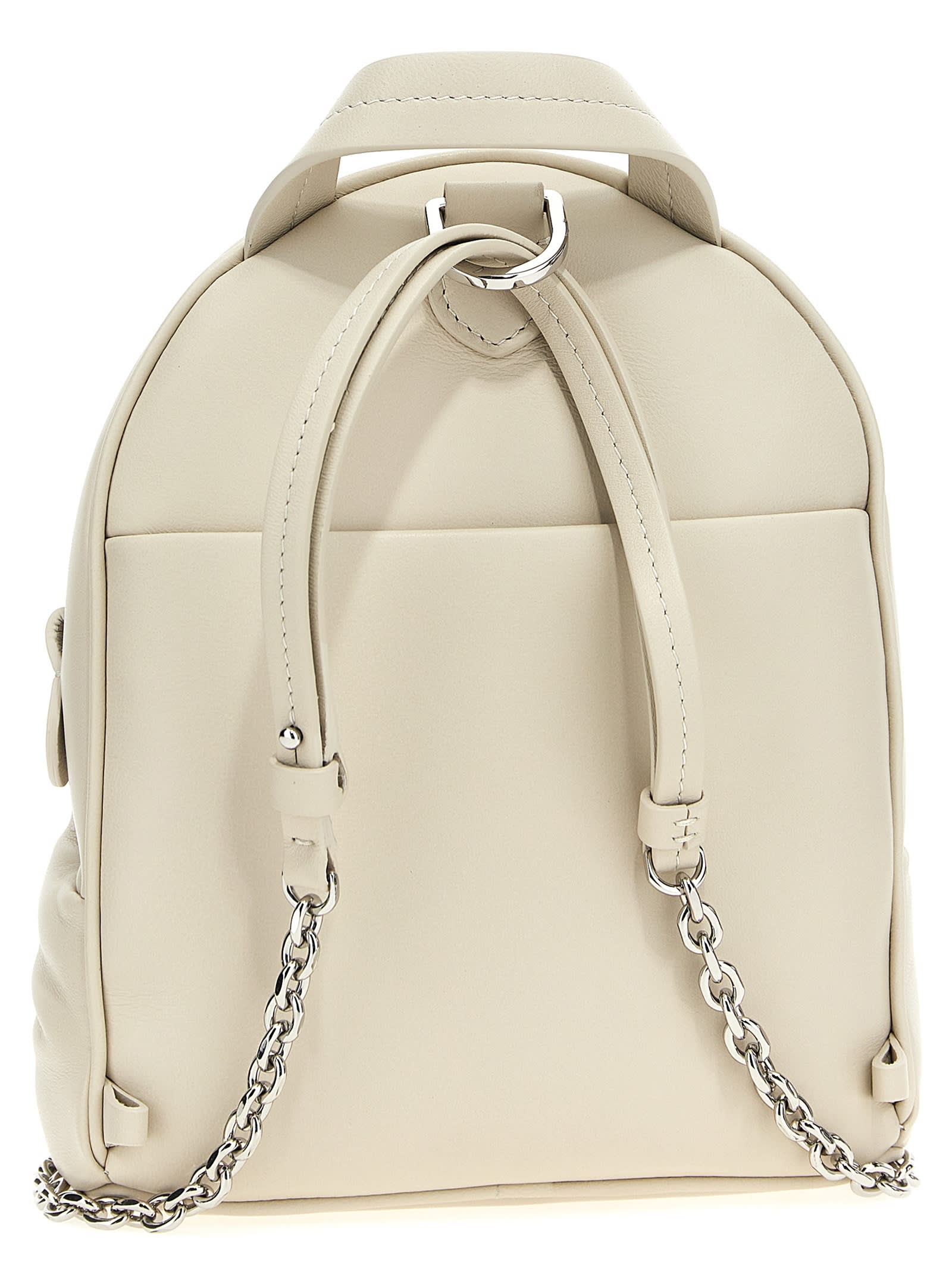 Shop Maison Margiela Glam Slam Backpack In Grey