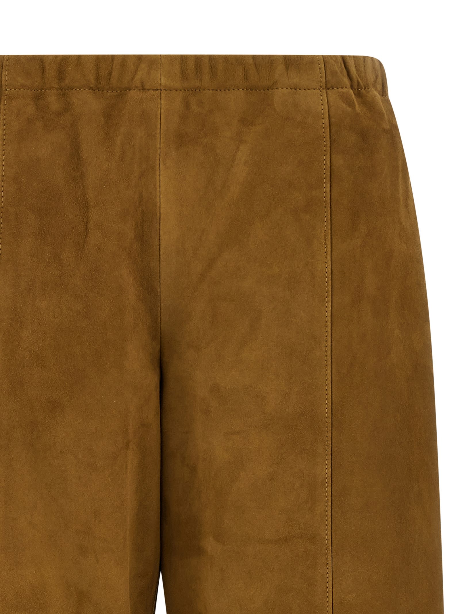 Khaite Clover Pants In Brown