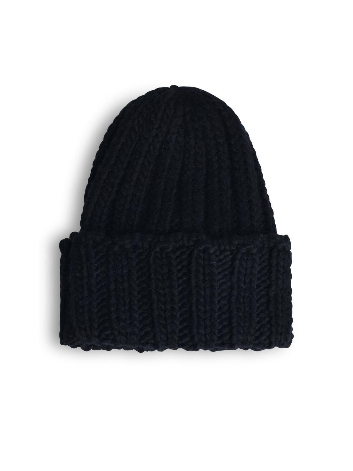 Woolrich Ribbed-knit Beanie In Melton Blue