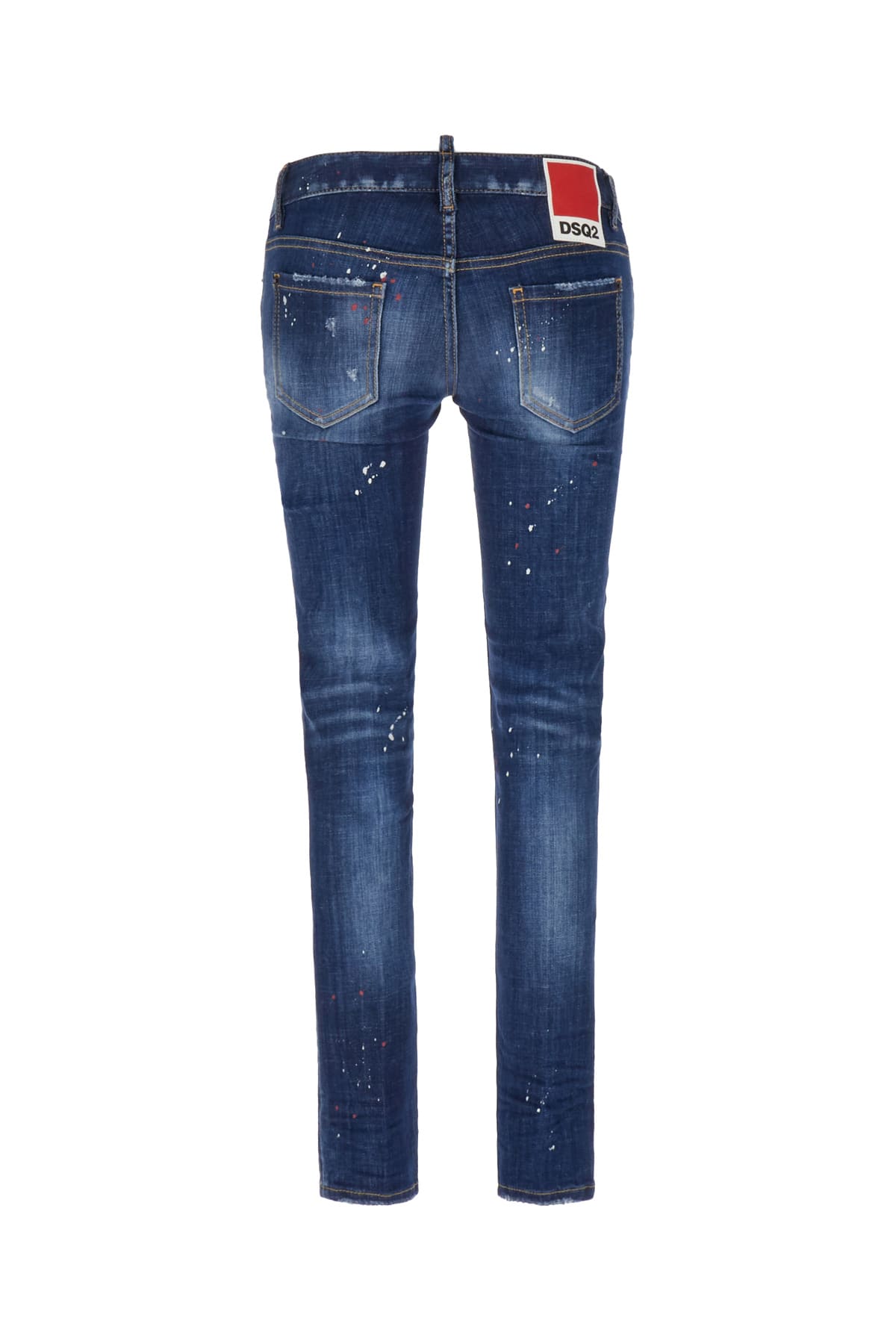 Shop Dsquared2 Stretch Denim Jennifer Jeans In 470