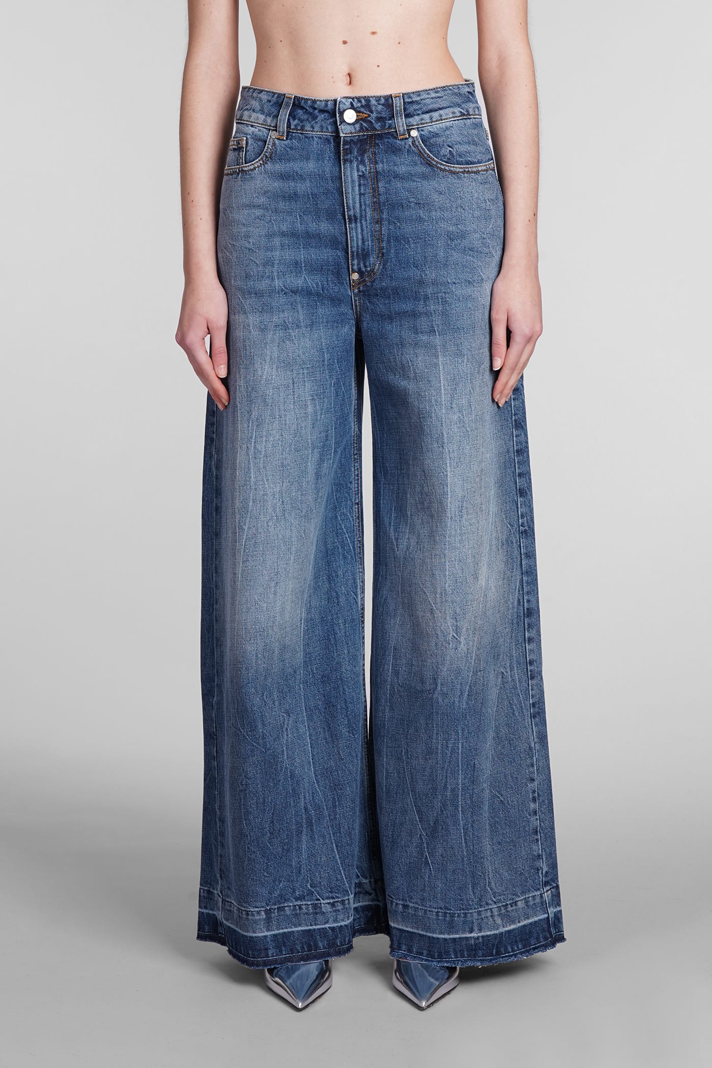 Shop Stella Mccartney Jeans In Blue Denim