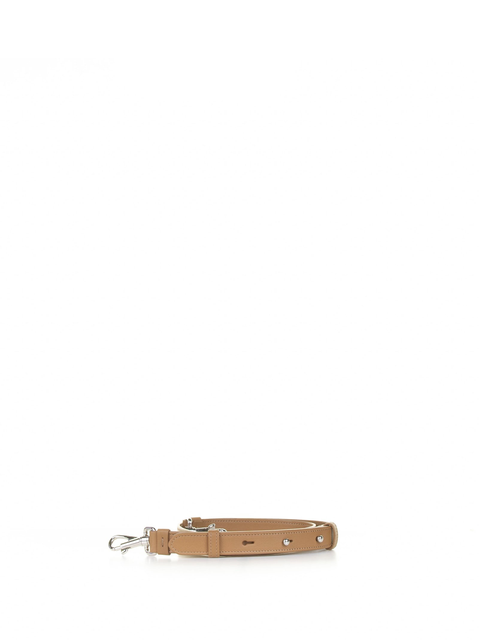 Shop Tod's Small Reverse Flap Double Handle Bag In Leather In Cuoio