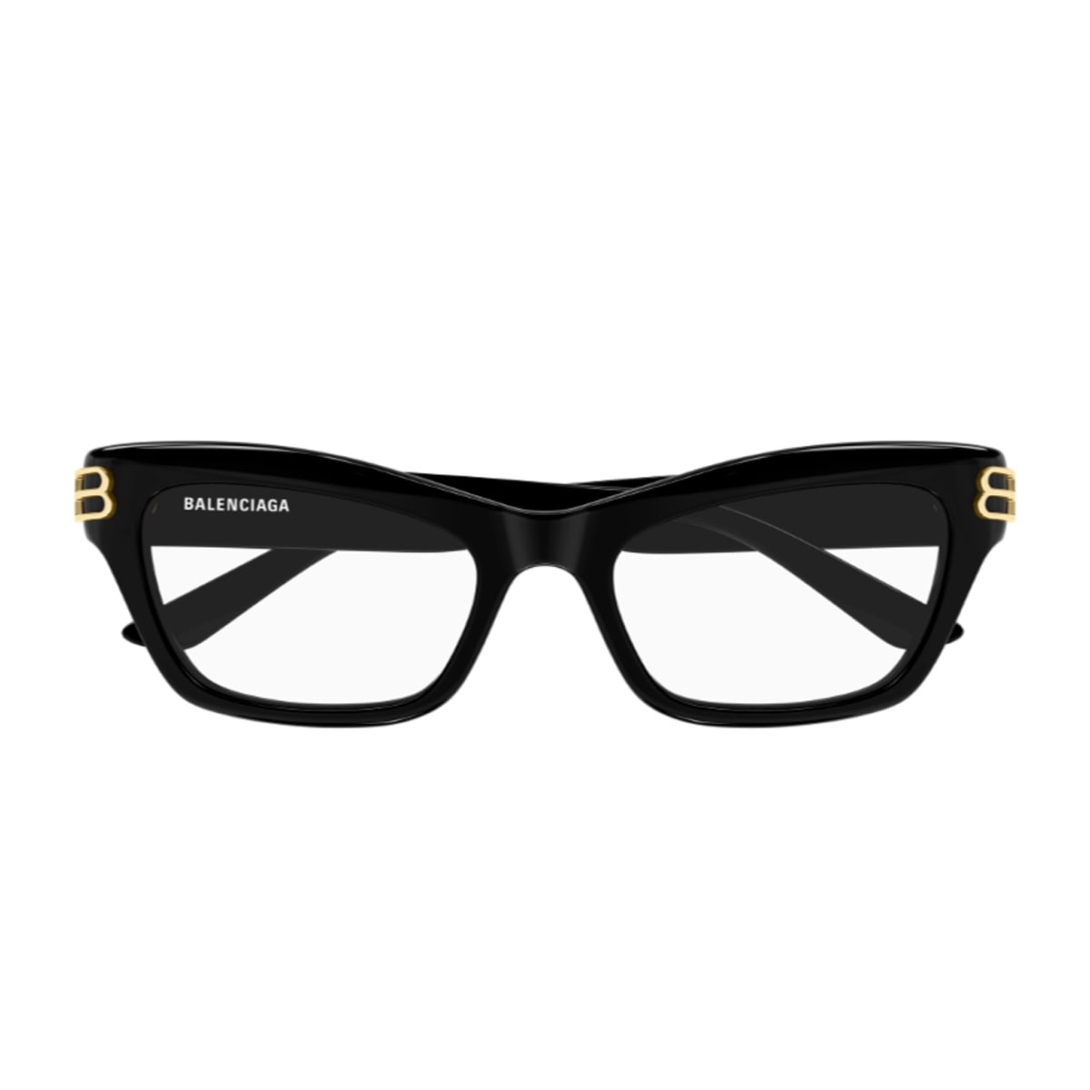 Balenciaga Bb0435o Linea Everyday Bb0435o 001 Black Glasses In Black
