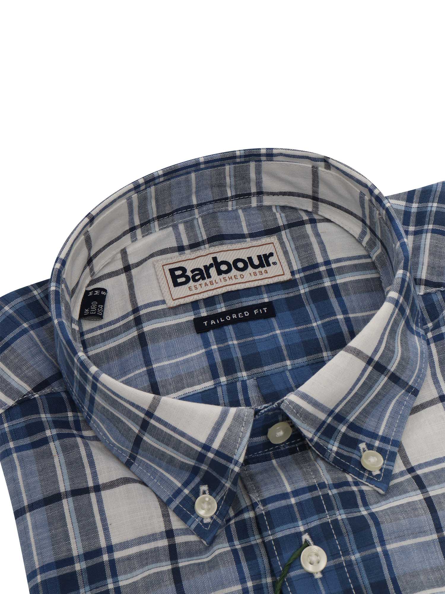 Shop Barbour Blakelow Tartan Shirt In Blue