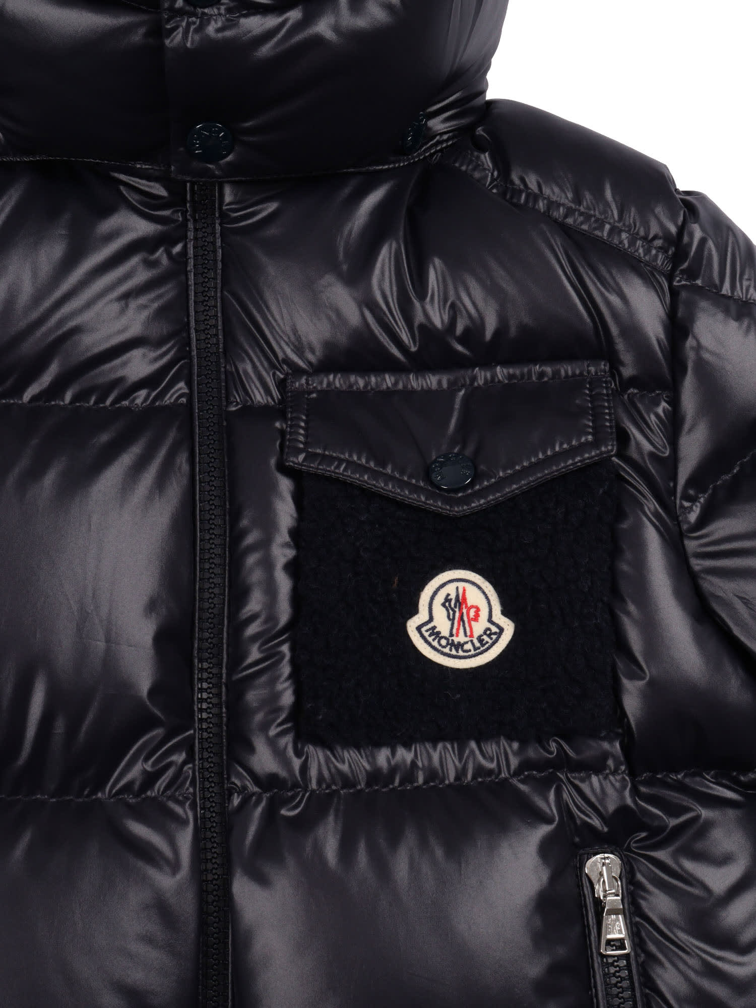 Moncler Yule Jacket In Blue