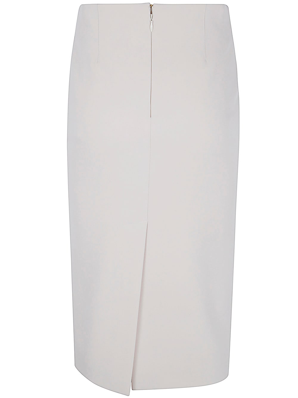 Shop Blugirl Wool Stretch Skirt In Buttercream