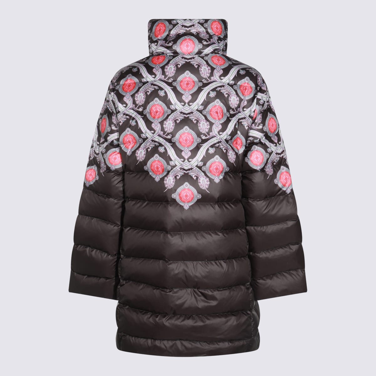 Shop Etro Black Down Jacket