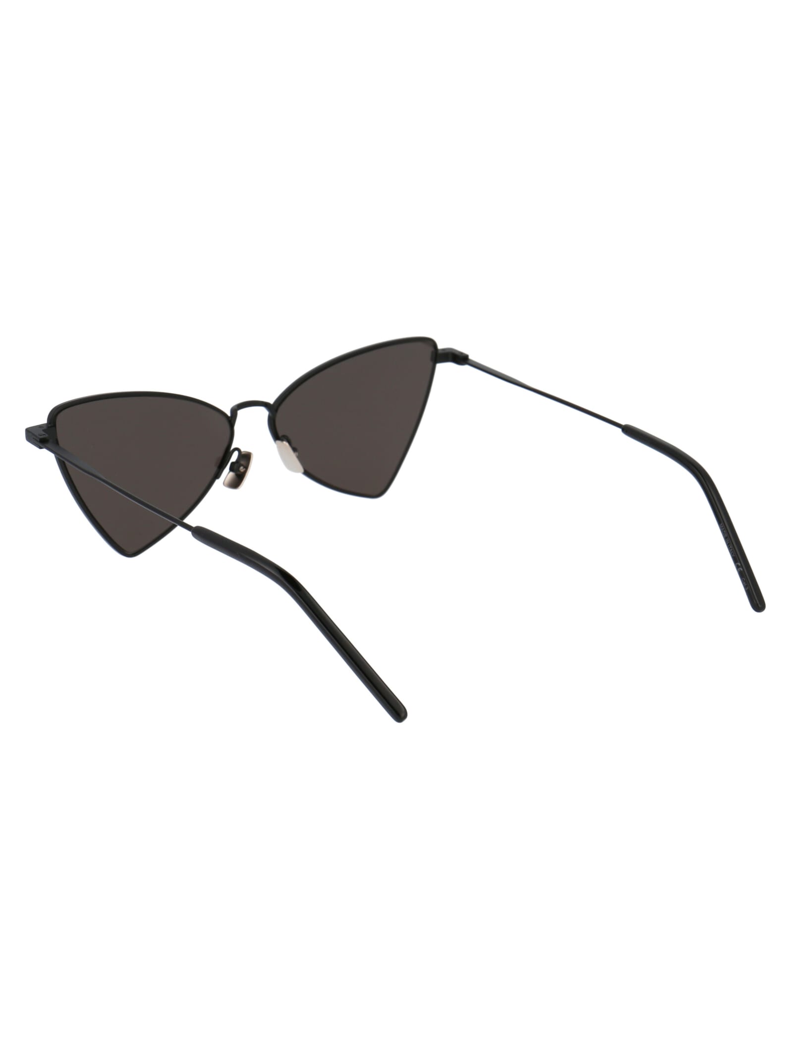Shop Saint Laurent Sl 303 Jerry Sunglasses In 002 Black Black Black