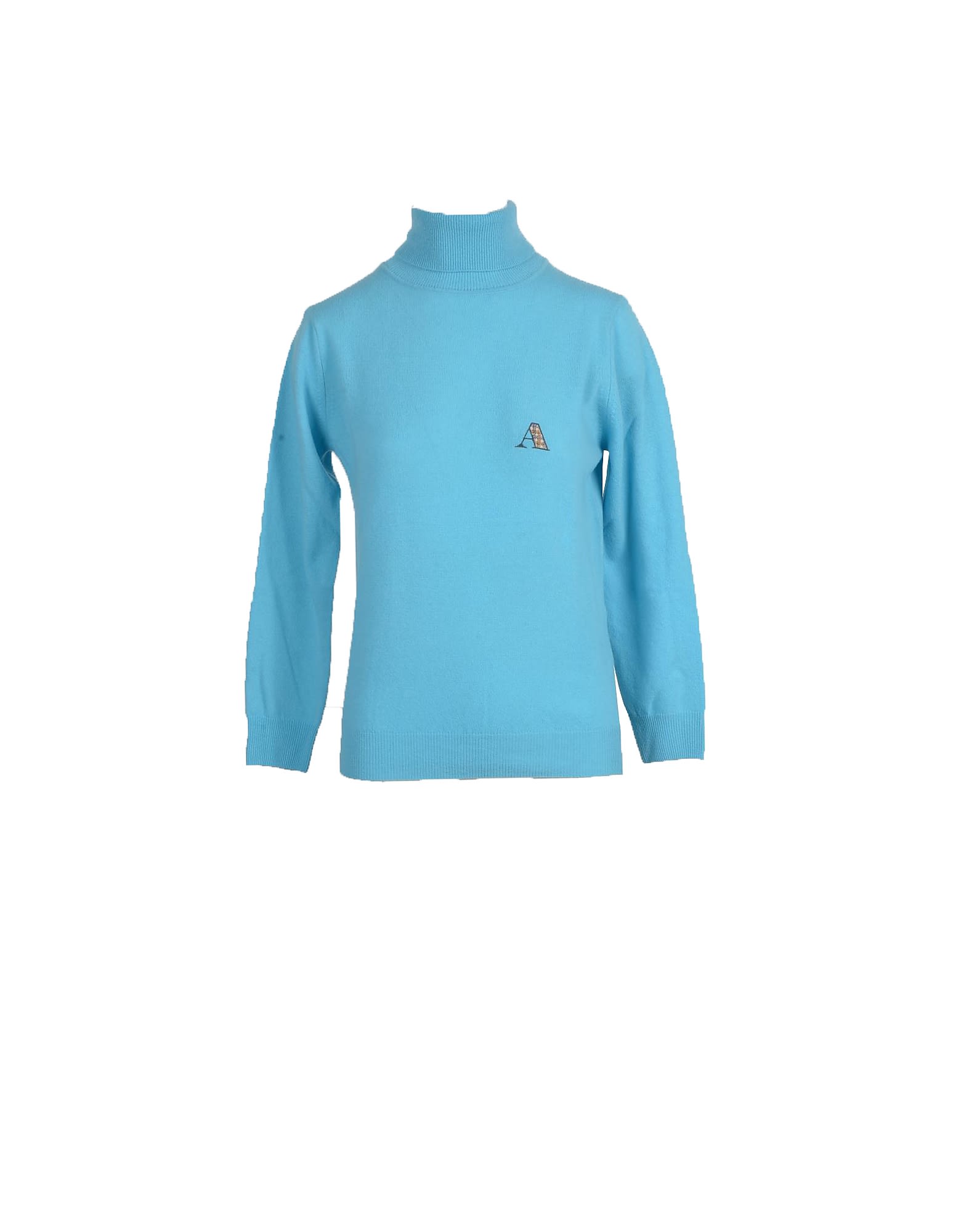 Aquascutum Womens Sky Blue Sweater