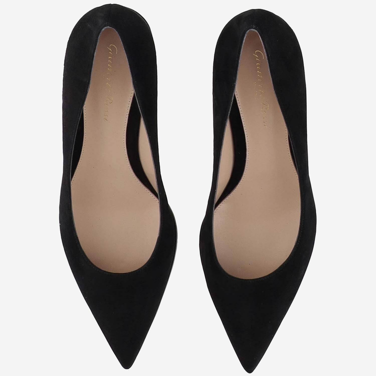 Shop Gianvito Rossi Piper 45 Pumps In Black