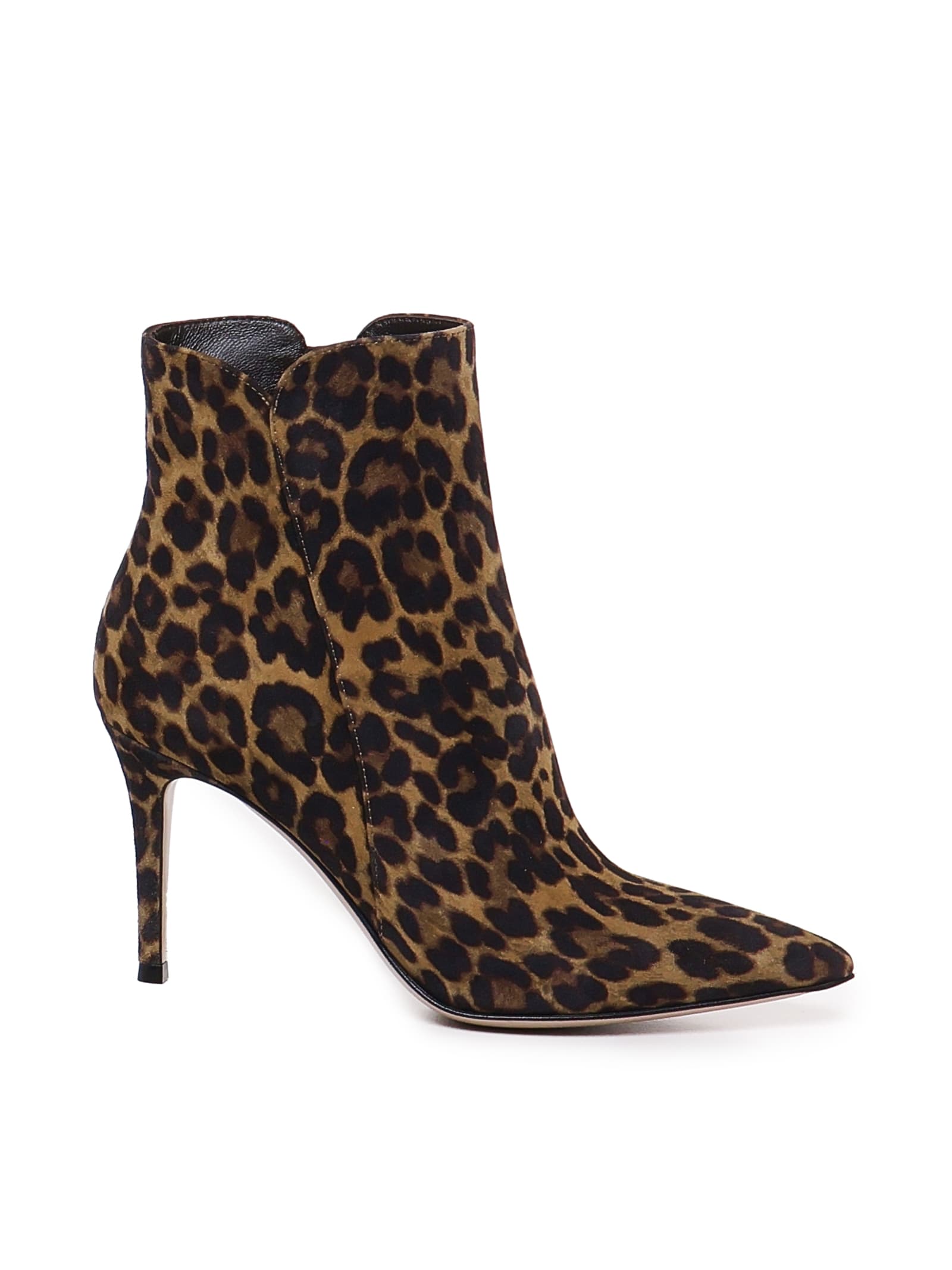 Levy 85 Ankle Boot In Leopard-print Suede