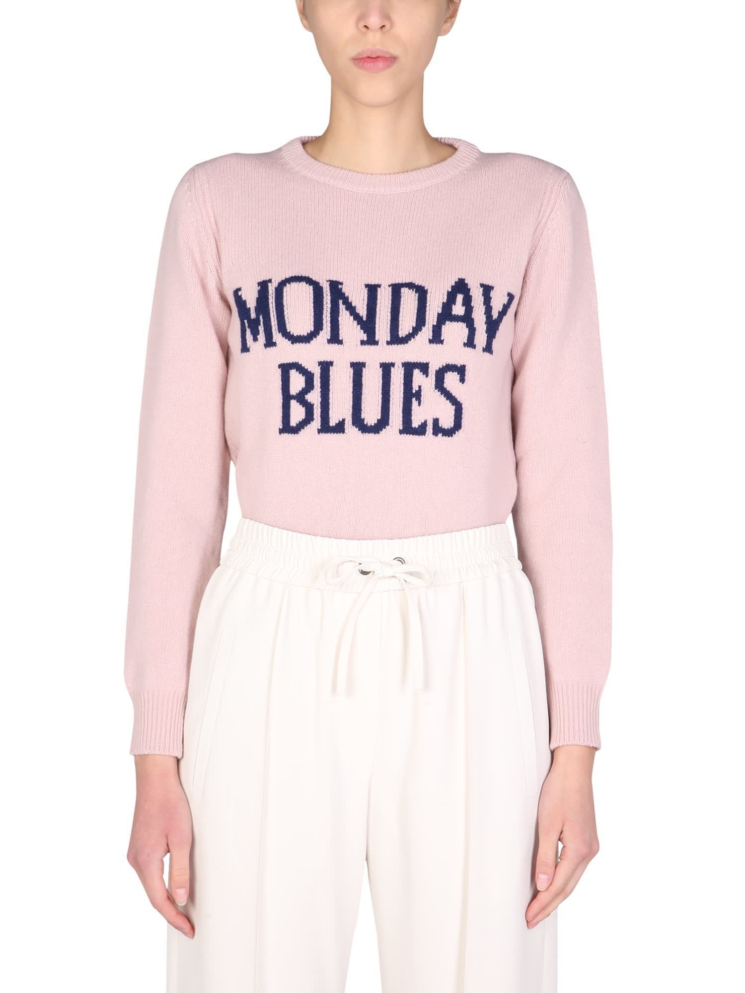 Alberta Ferretti Monday Blues Sweater