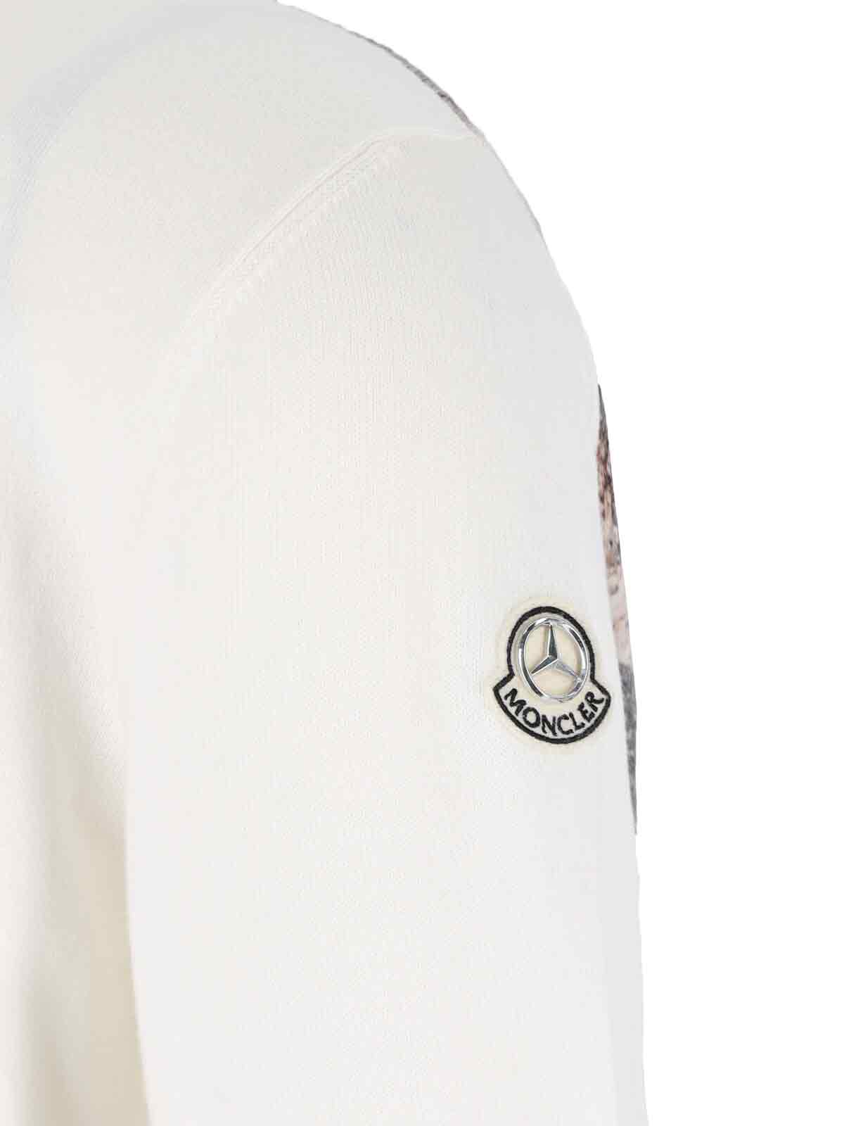 Moncler Genius 3 Moncler Mercedes-benz Designed By Nigoldeneye Cotton Sweater