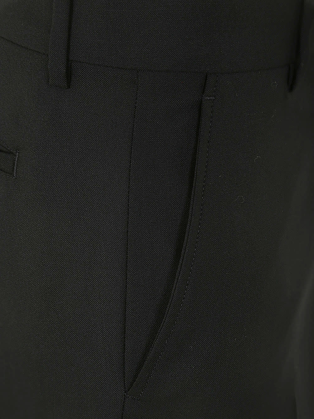 Shop Ami Alexandre Mattiussi Cigarette Trousers In Black