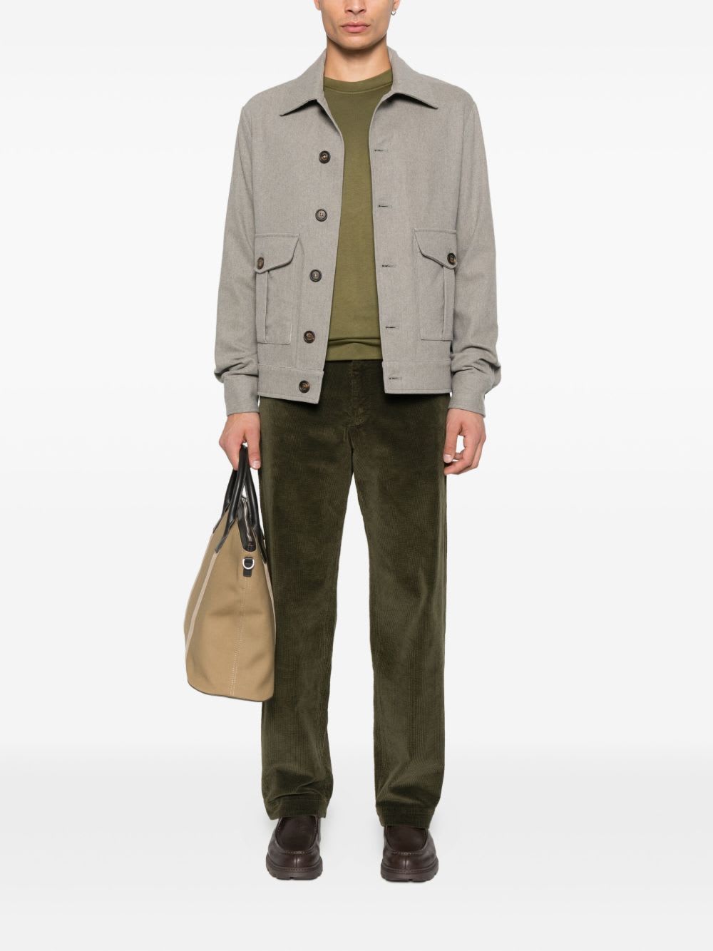 Paolo Pecora Long-sleeve T-shirt In Green