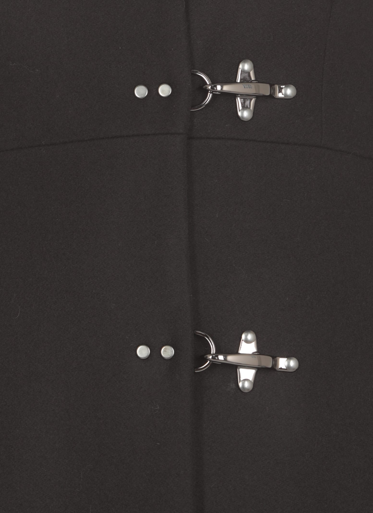 Fay Romantic Lined Coat In Black