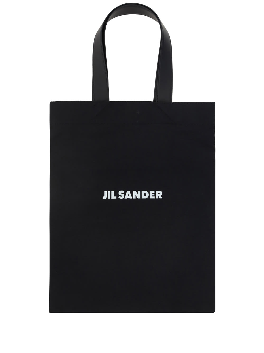 Shop Jil Sander Shopping Bag In Black