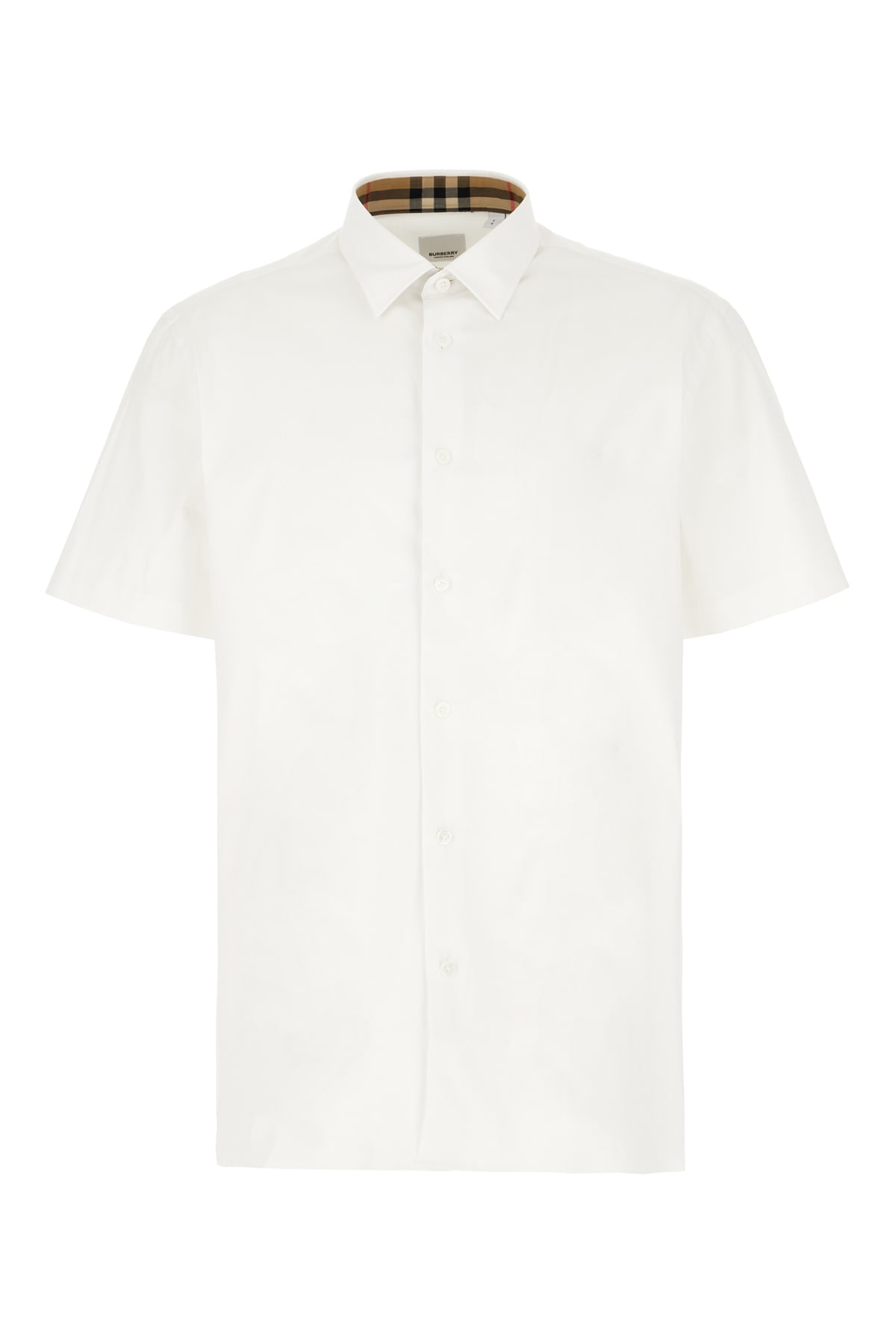 Burberry White Popeline Shirt