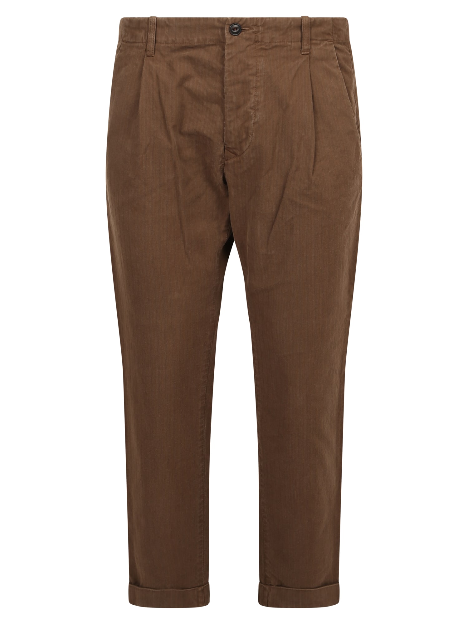 Shop Original Vintage Style Brown Trousers