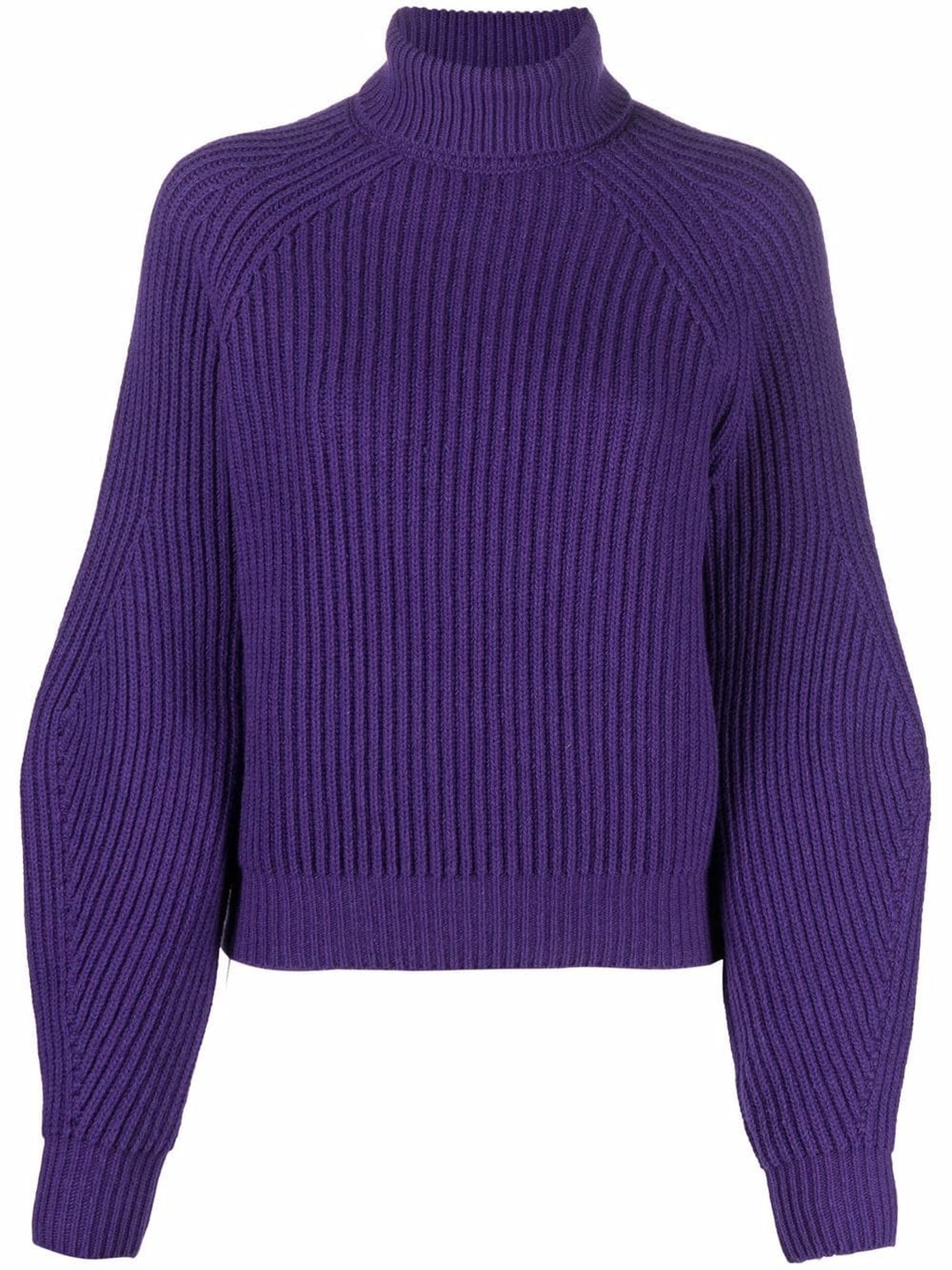 WANDERING Purple Wool-blend Jumper