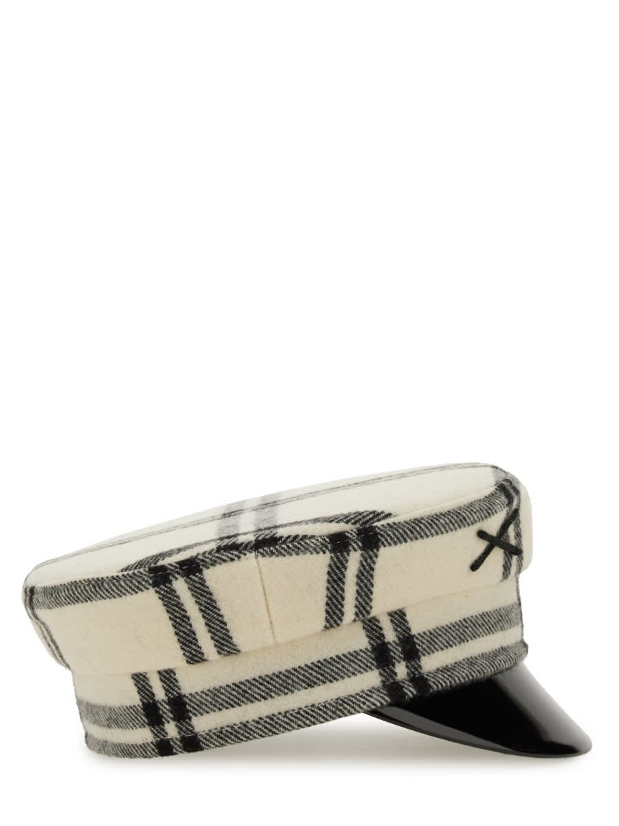 Ruslan Baginskiy Baker Boy Hat In White