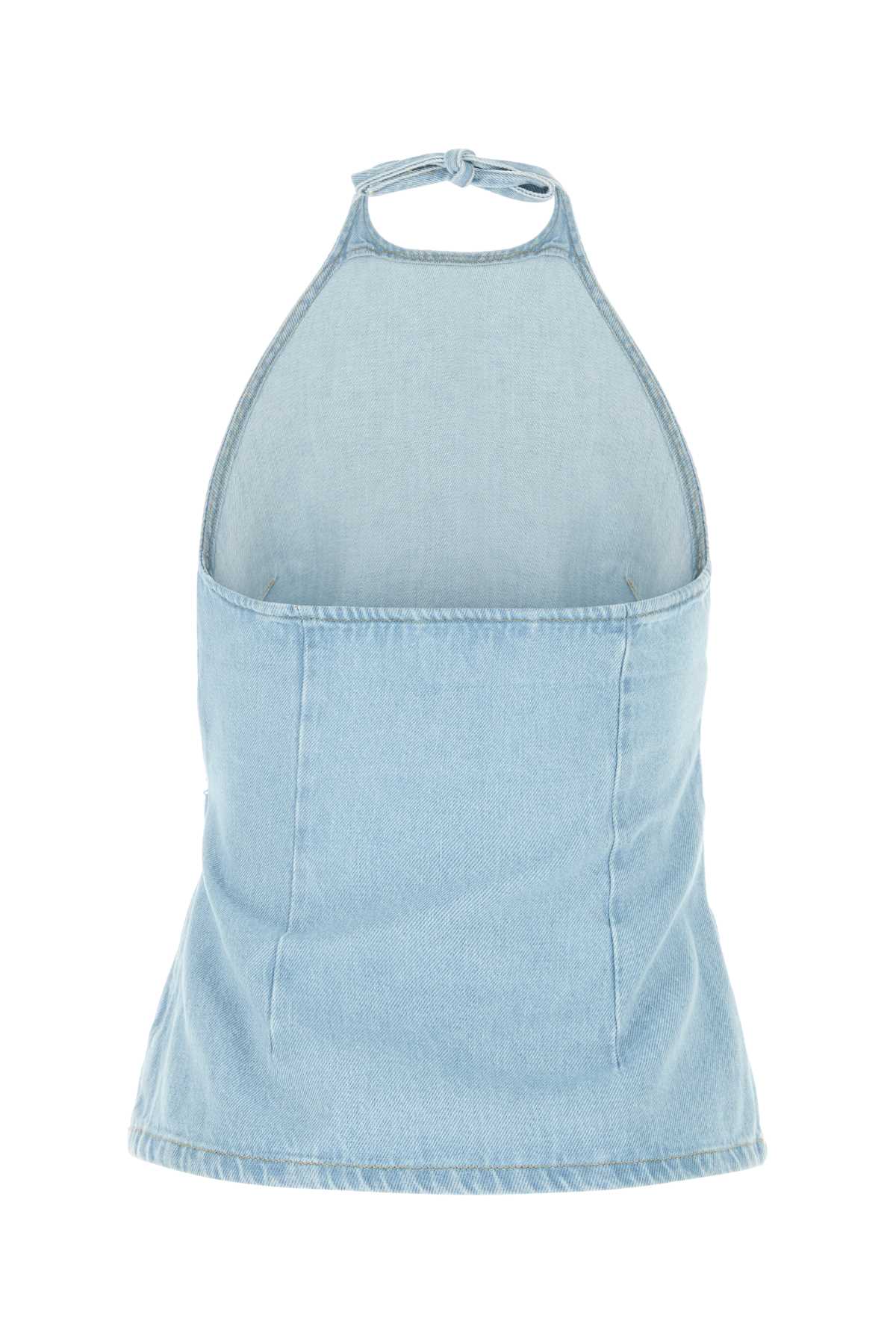 Lois Denim Addie Top In Stonebleach