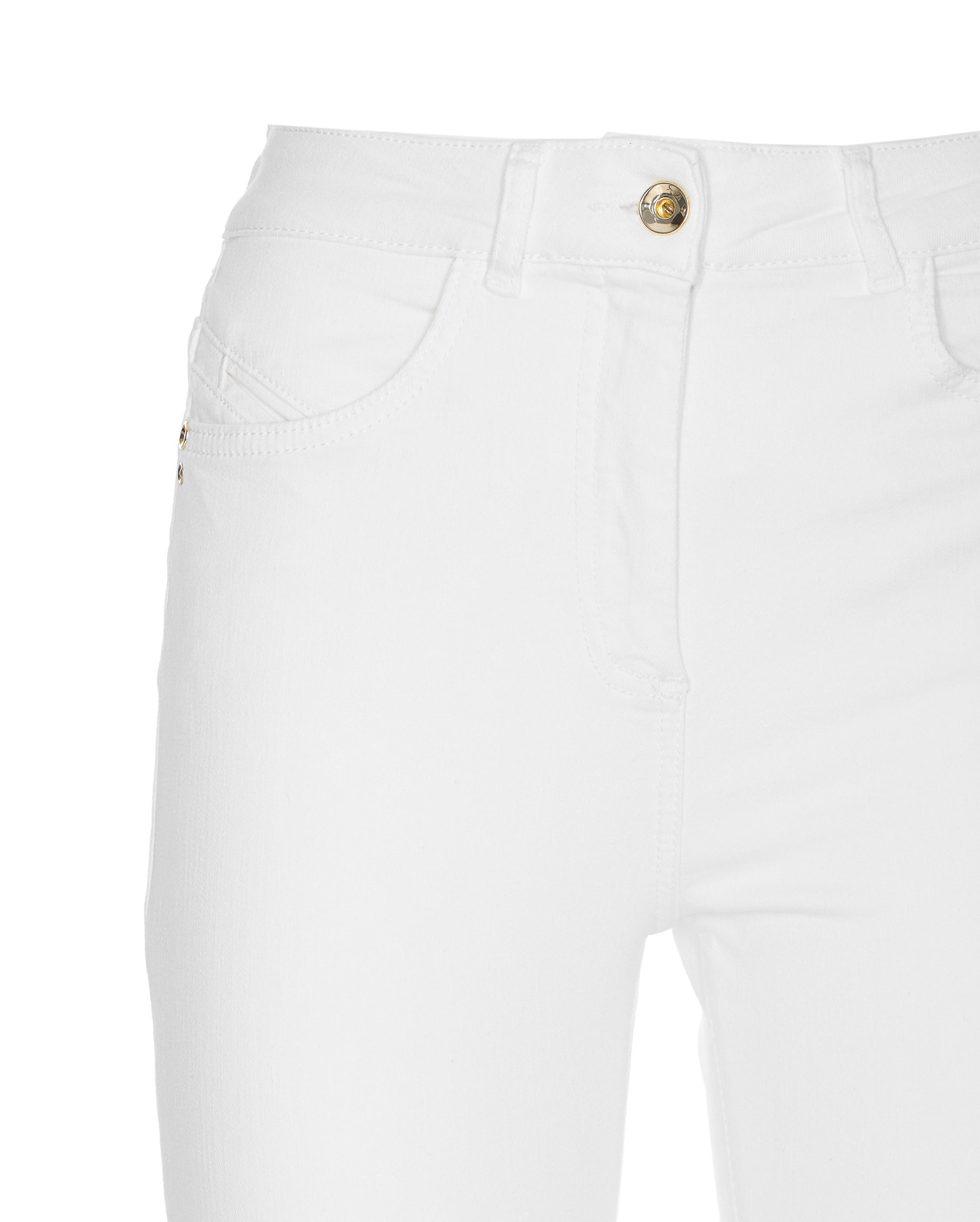 Shop Patrizia Pepe Jeans In White