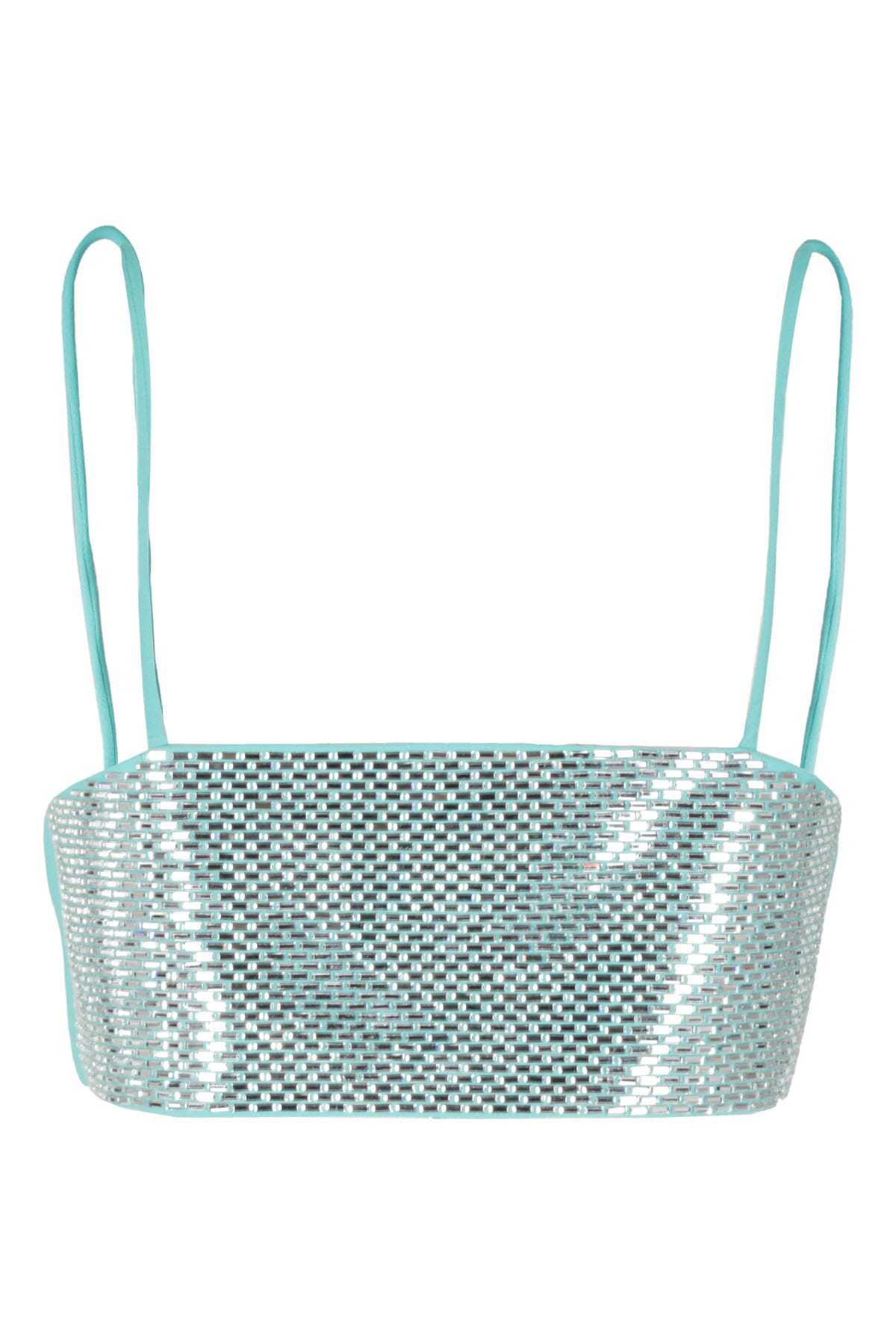 Giuseppe Di Morabito Cady Envers Satin In Blu Zircon
