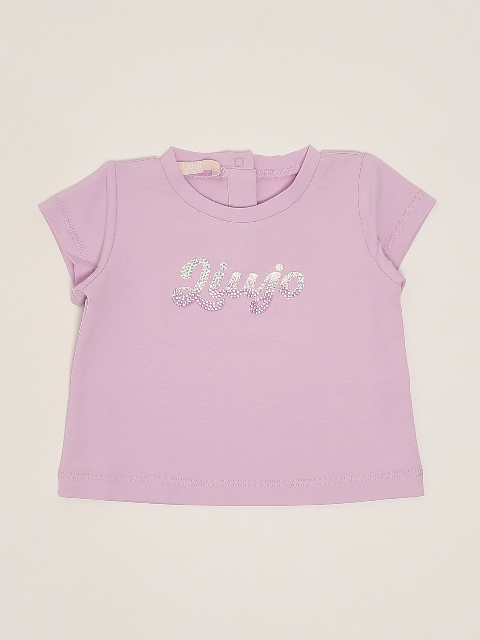 Liu •jo Babies' T-shirt T-shirt In Purple