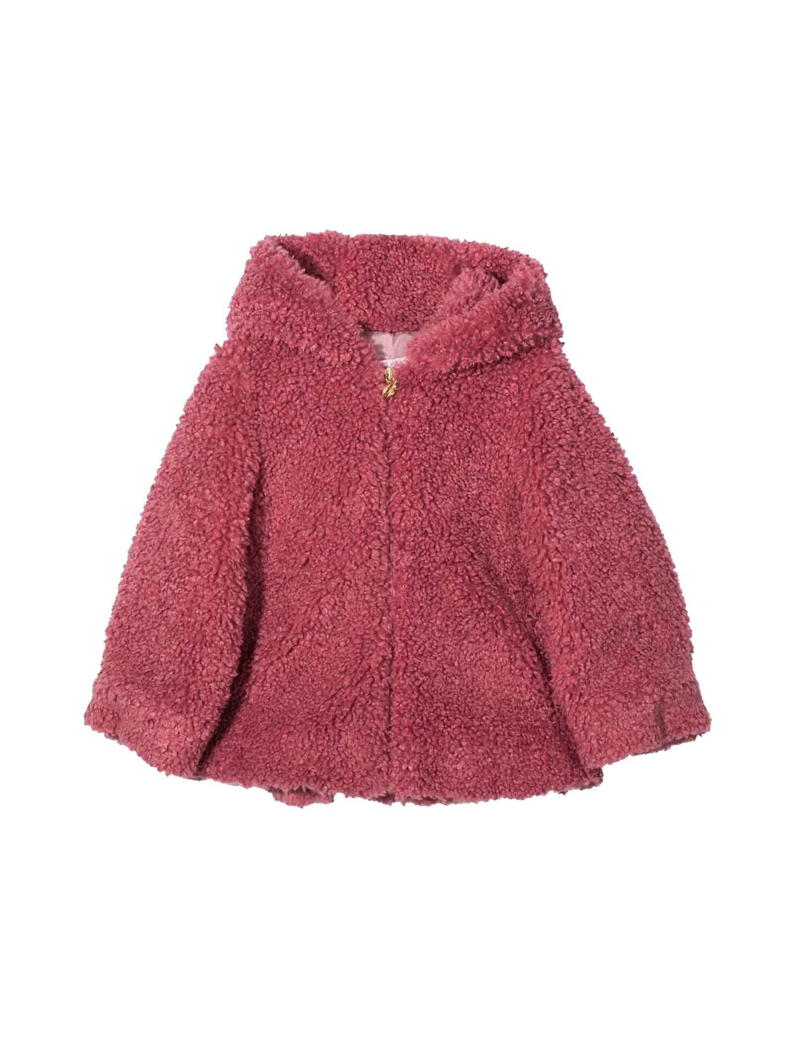 Miss Blumarine Girl Pink Coat