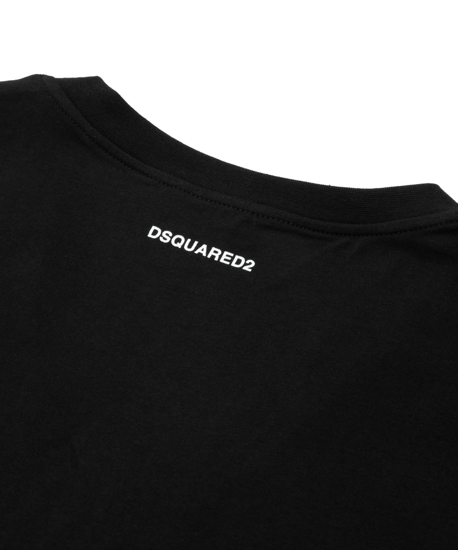 Shop Dsquared2 Underwear Cotton T-shirt In Black
