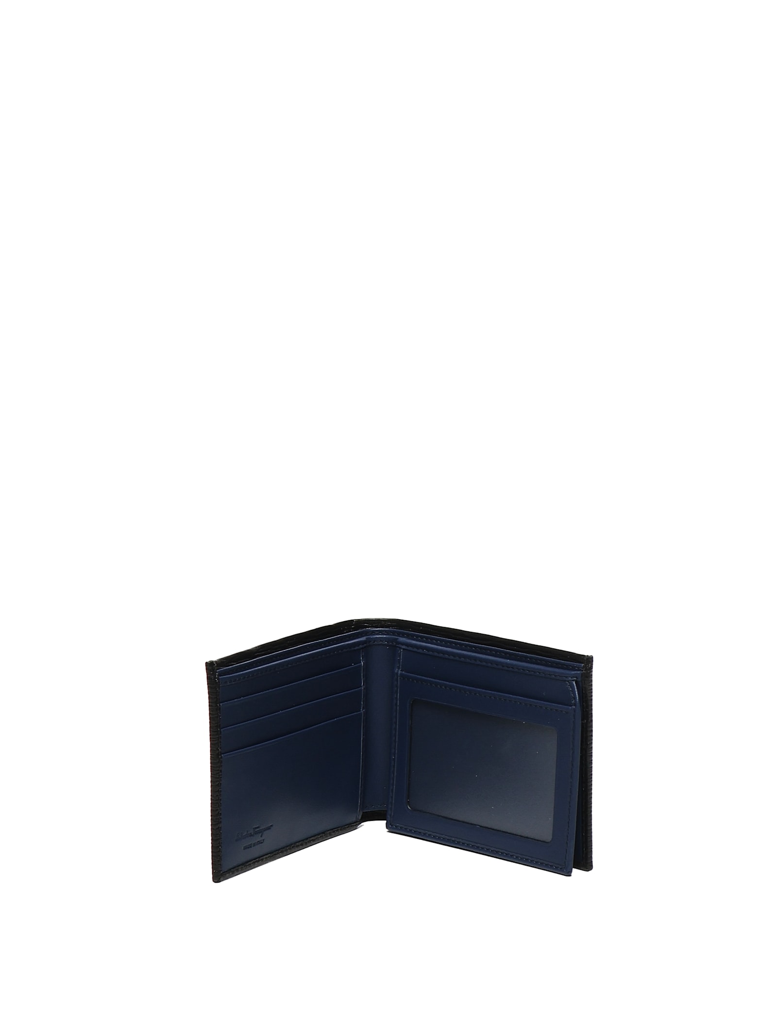Ferragamo Gancini Wallet In Calfskin