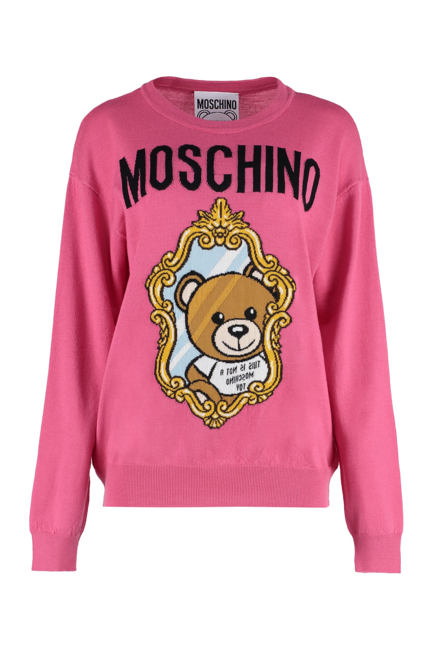 Moschino Crew-neck Wool Sweater