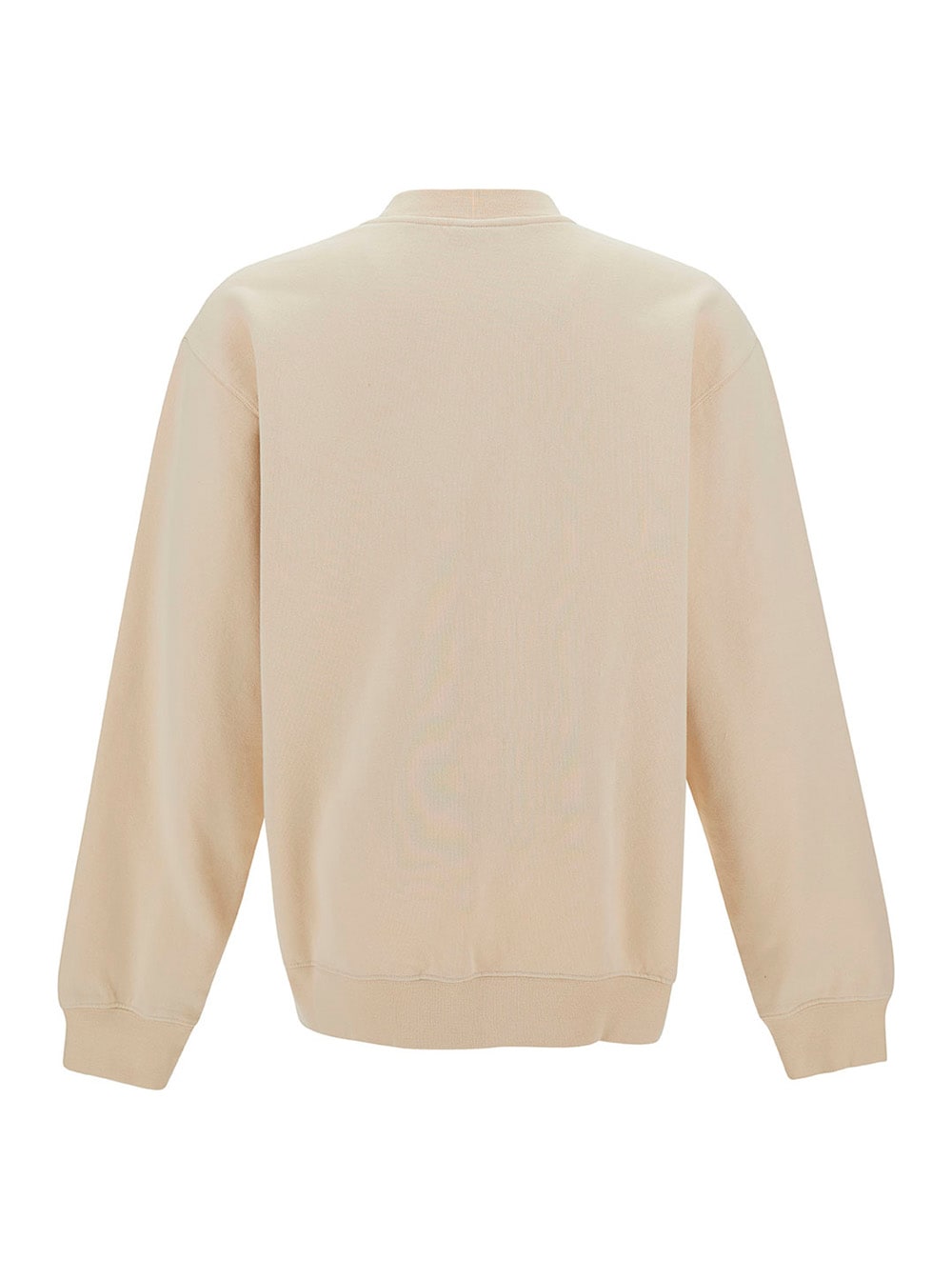 Jacquemus Cotton Sweatshirt In Neutral