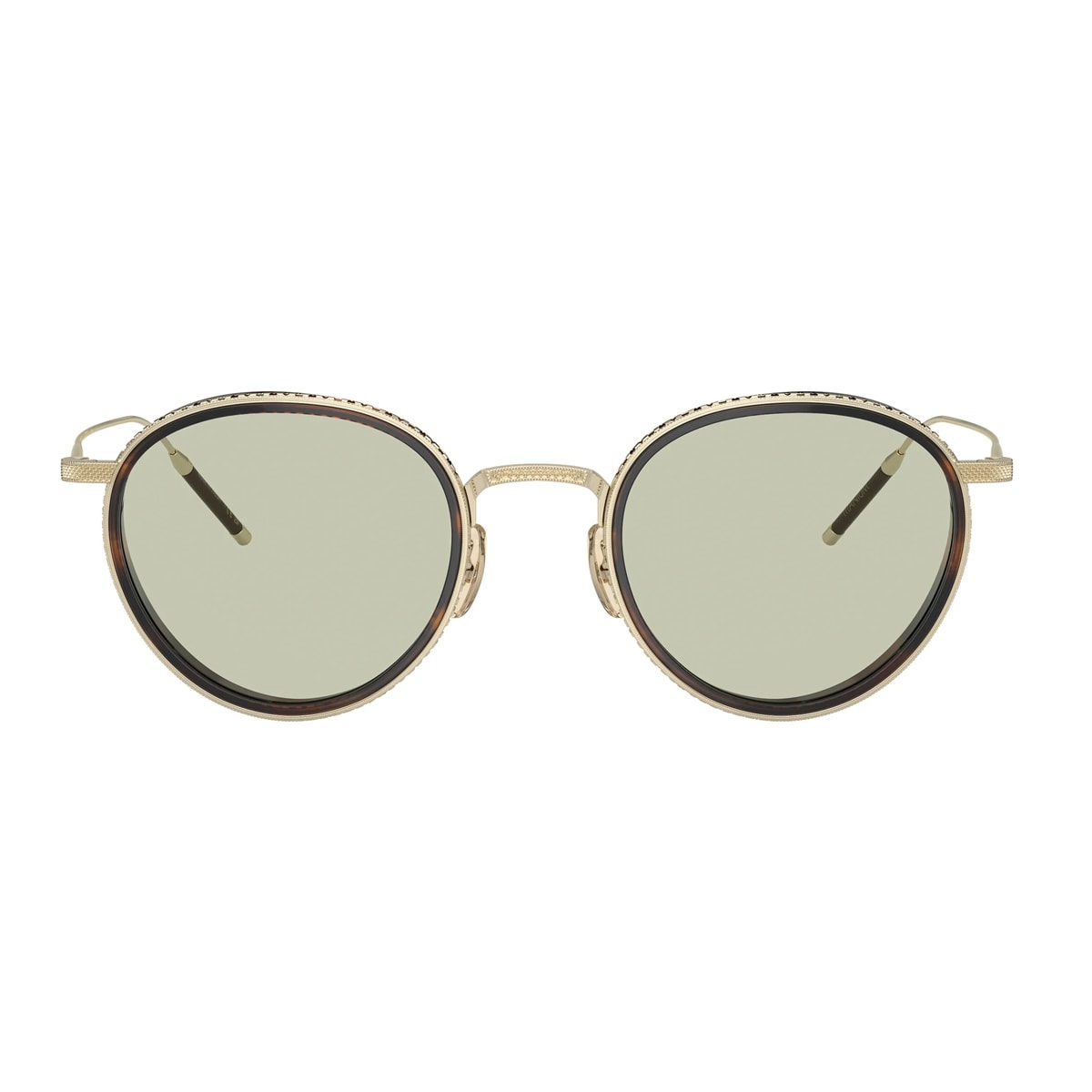 Oliver Peoples Ov1318t - Tk-8 5129 Gold/tuscany Tortoise Glasses In Brown