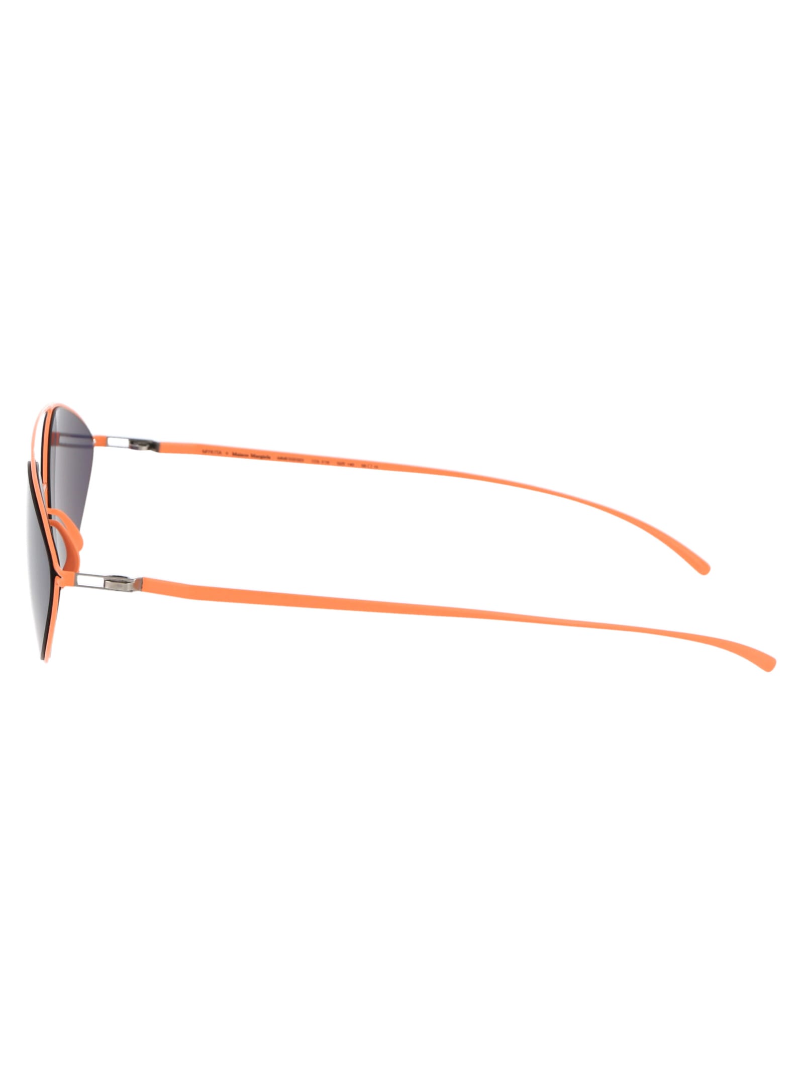 Shop Mykita Mmesse023 Sunglasses In 443 E19 Apricot Indigo Solid