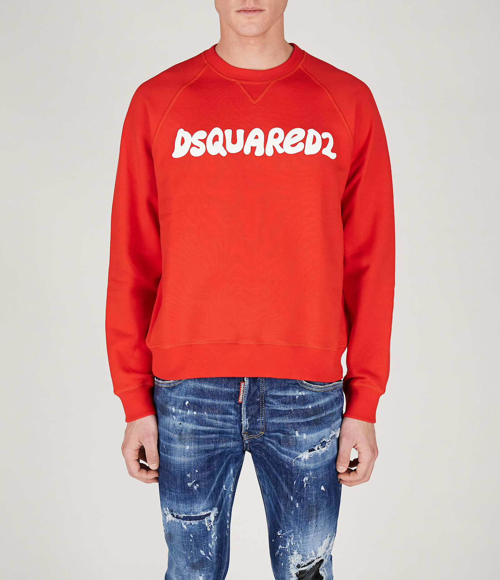 Shop Dsquared2 Sweatshirt In Red