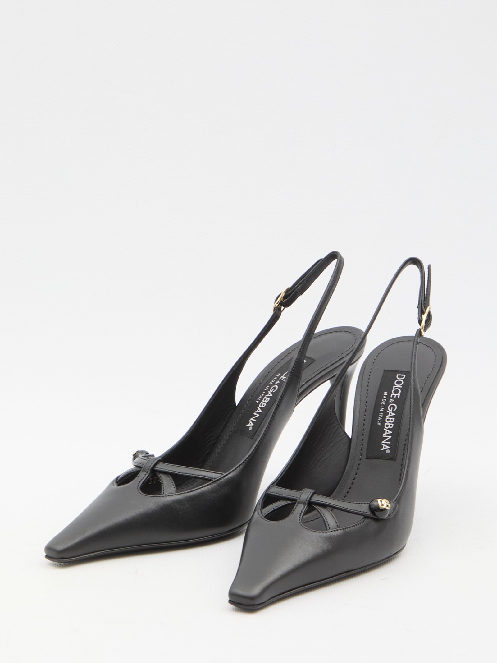 DOLCE & GABBANA DG LOGO SLINGBACK 