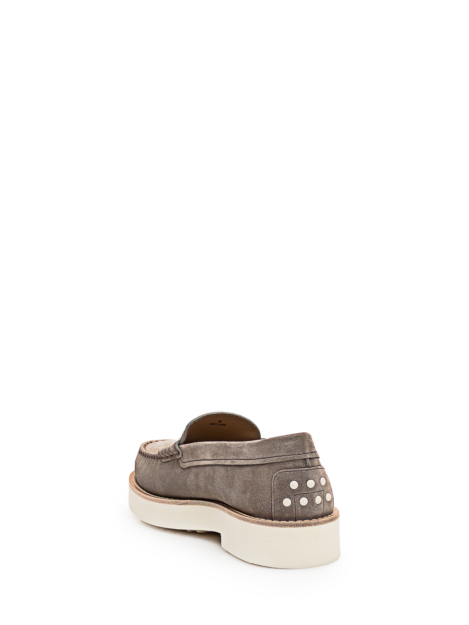 Shop Tod's Leather Loafer In Torba