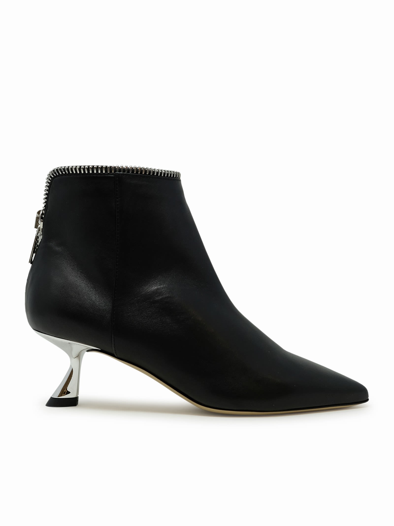 Ninalilou Black Leather Boots