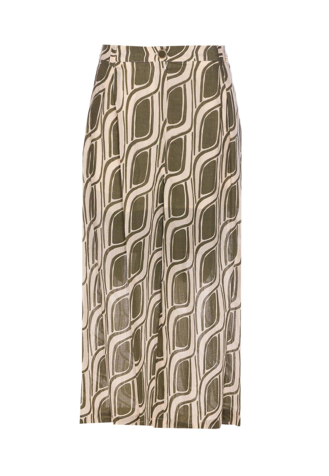 LIU •JO PRINTED PALAZZO TROUSERS