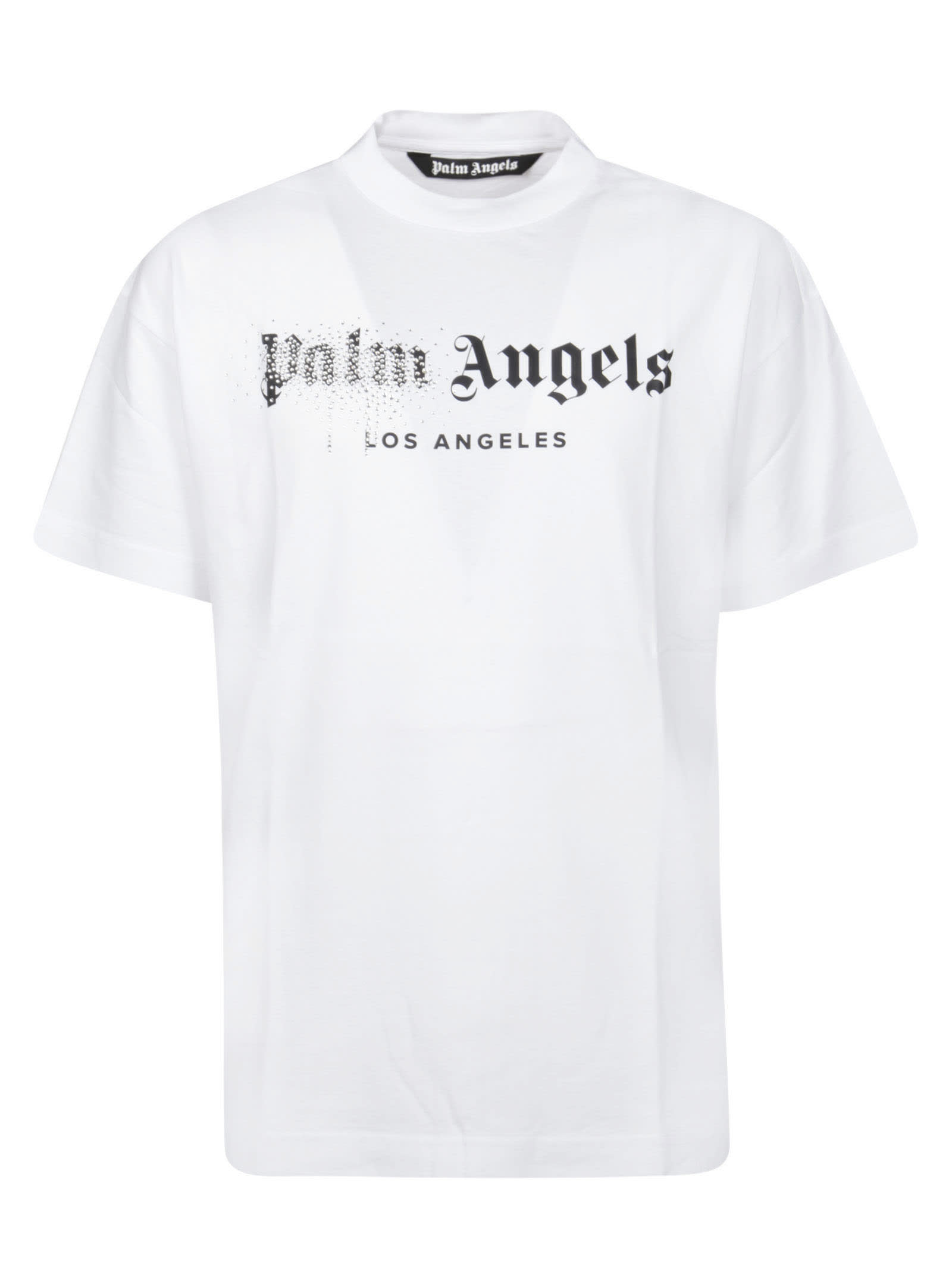 Palm Angels Rhinestonesprayed Classic T-shirt
