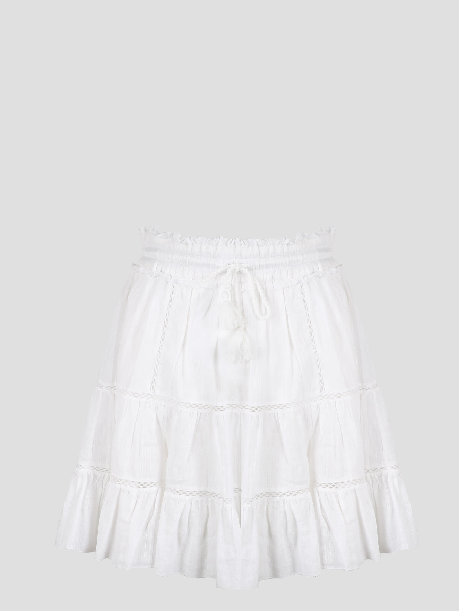 Isabel Marant Étoile Minirock Lioline In White