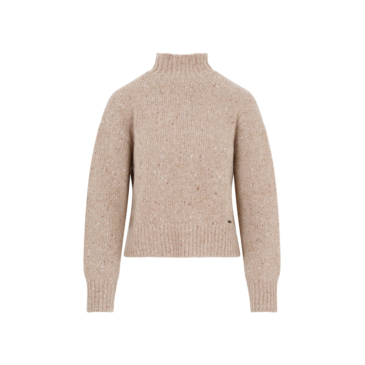 Shop Akris Cashmere Sweater In Camel