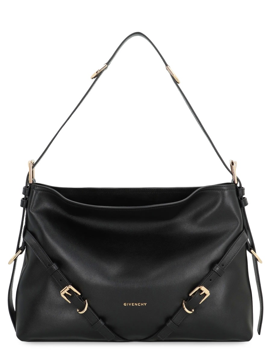 Givenchy Voyou Medium Handbag In Black