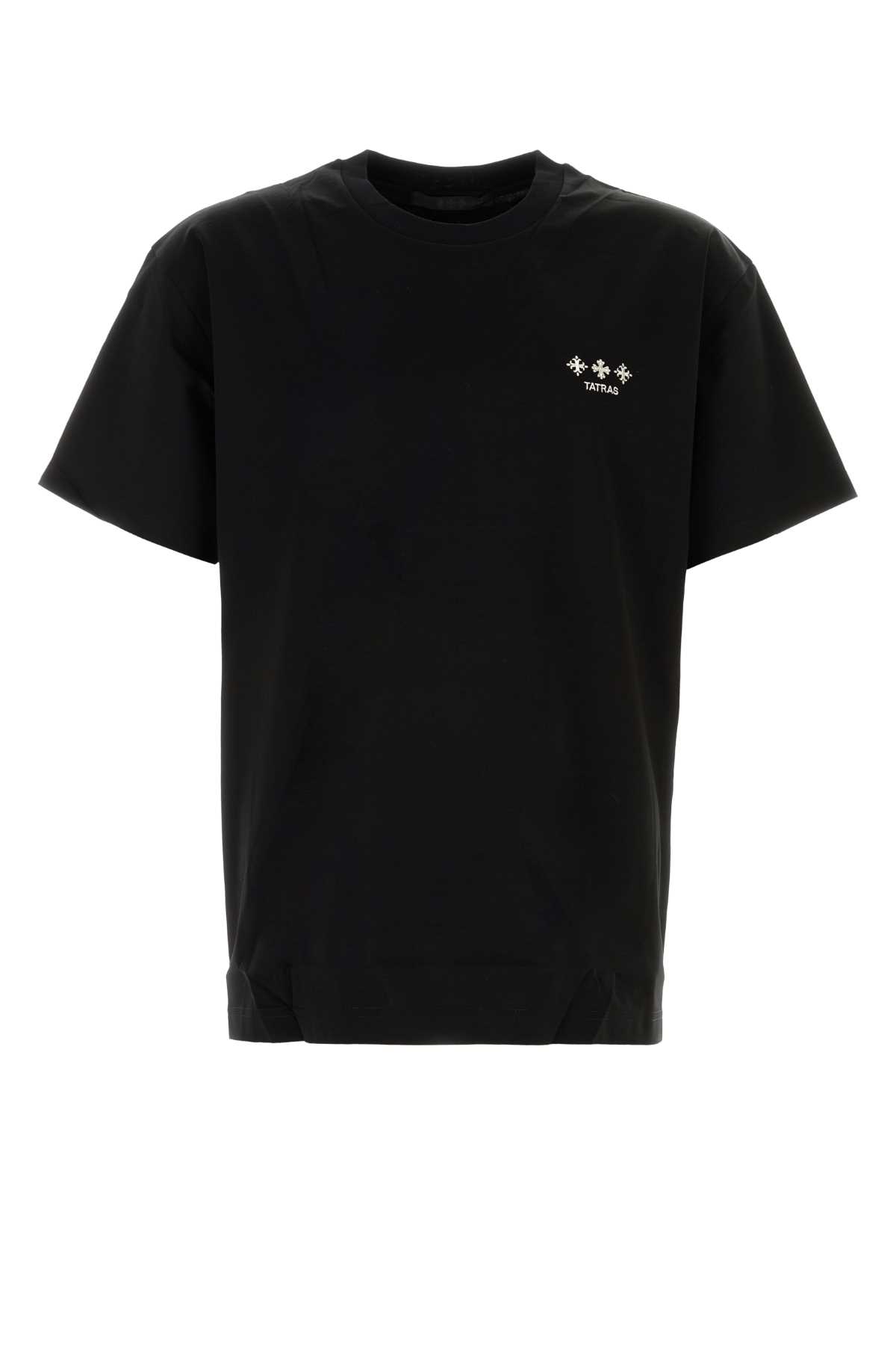 Black Cotton T-shirt