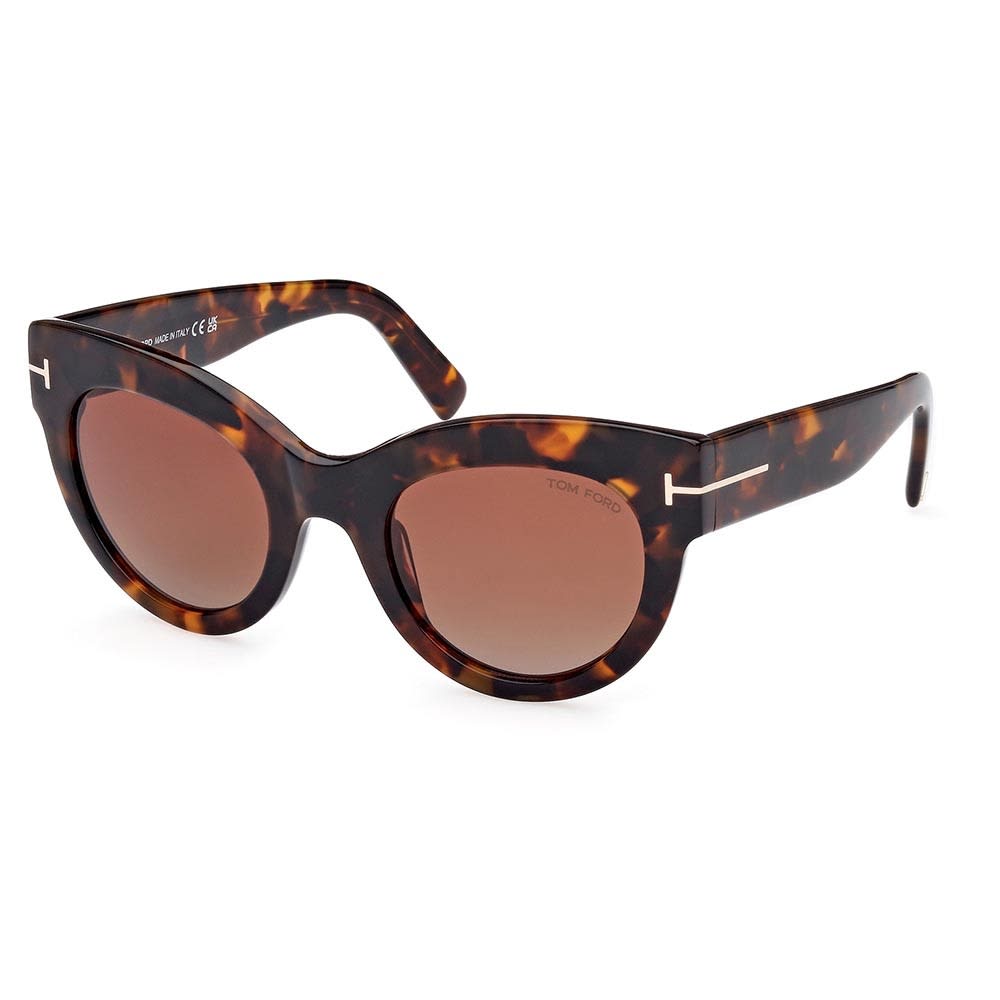 Shop Tom Ford Sunglasses In Havana/marrone